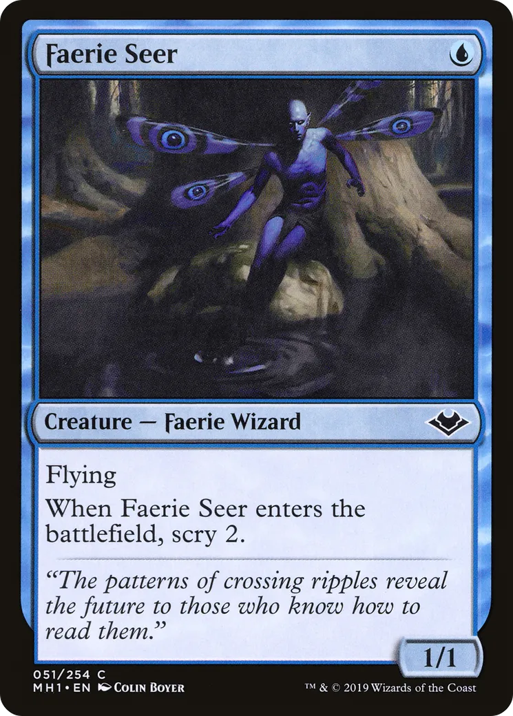 Faerie Seer — Modern Horizons — Magic: The Gathering