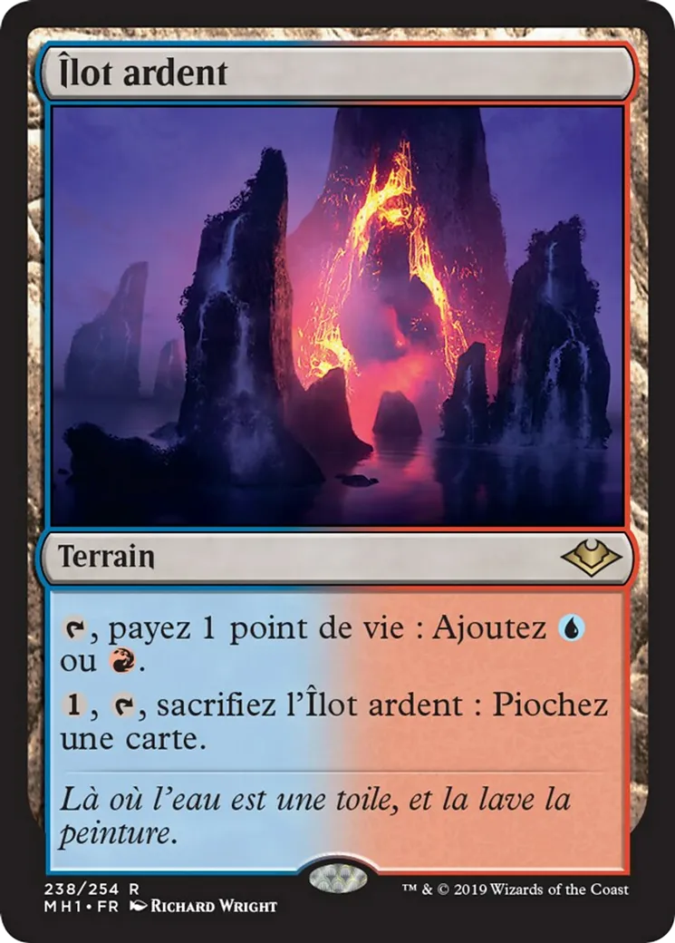 Îlot ardent — Modern Horizons — Magic: The Gathering