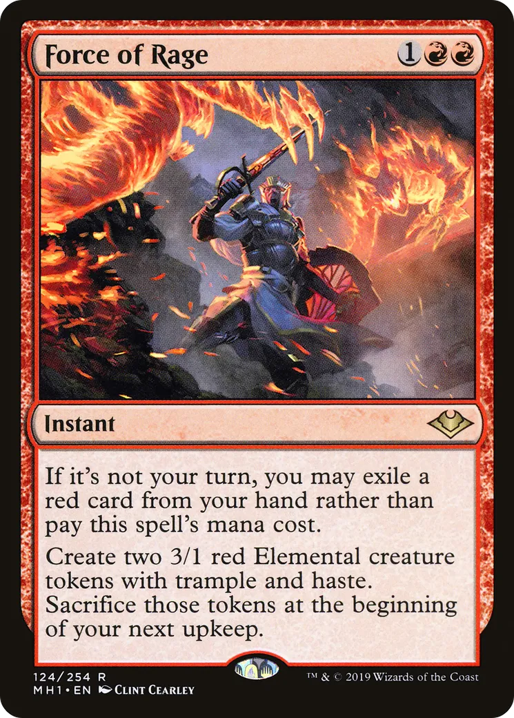 Force of Rage — Modern Horizons — Magic: The Gathering