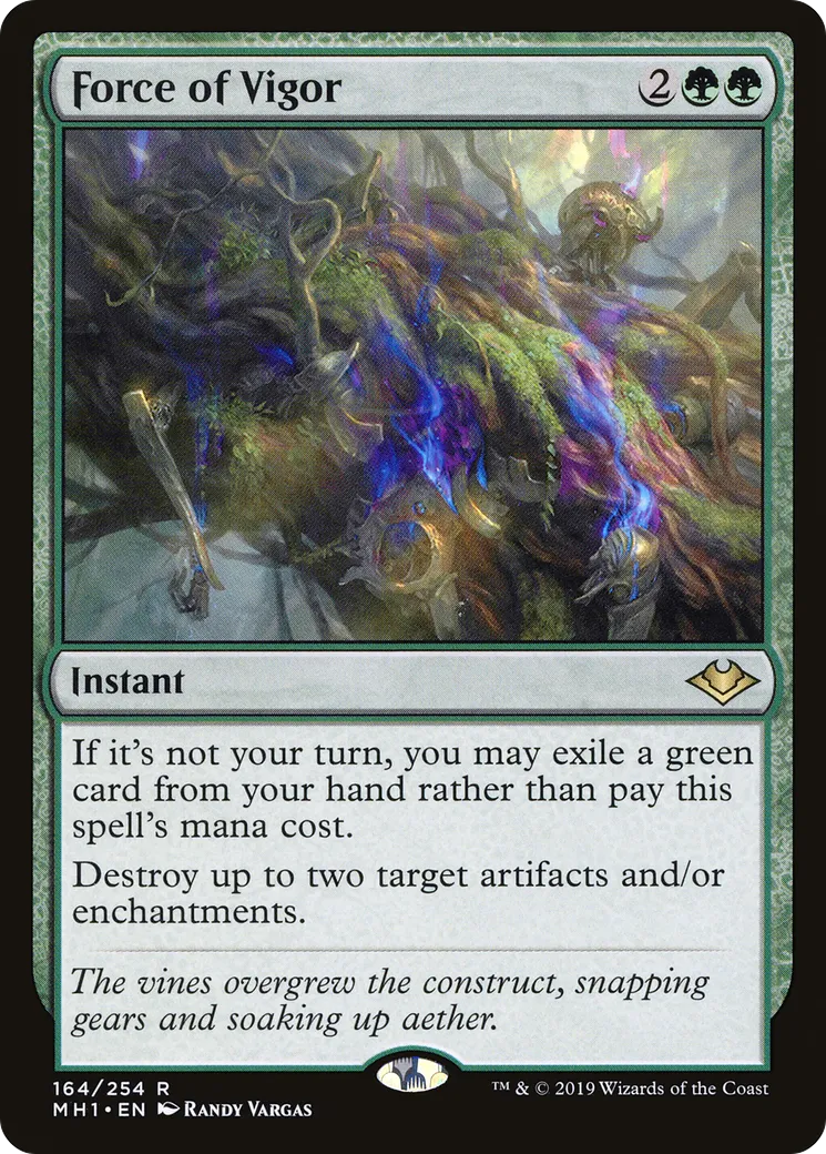 Force of Vigor — Modern Horizons — Magic: The Gathering