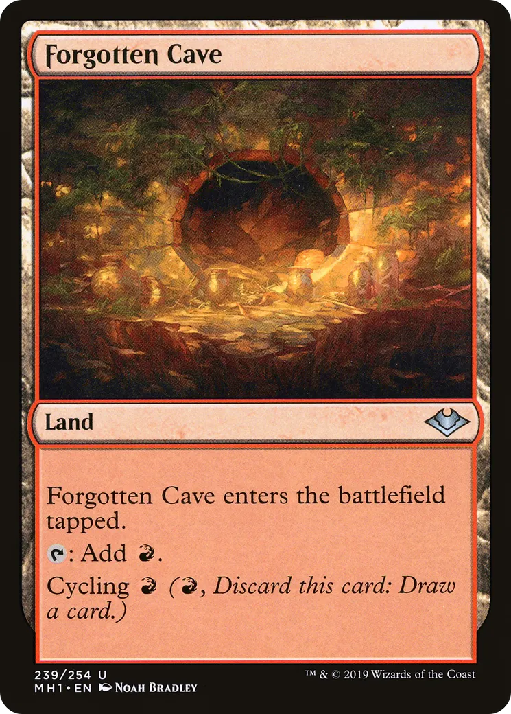 Forgotten Cave — Modern Horizons — Magic: The Gathering