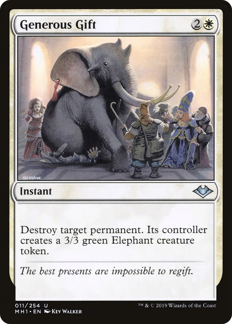 Generous Gift — Modern Horizons — Magic: The Gathering