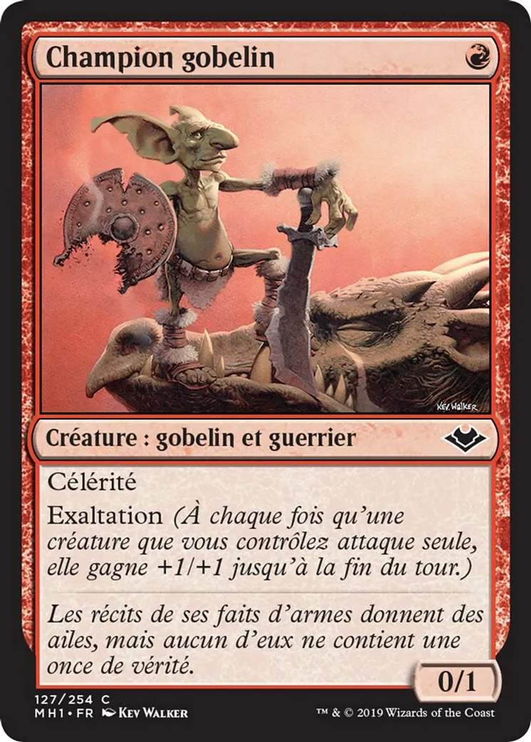 Champion gobelin — Modern Horizons — Magic: The Gathering