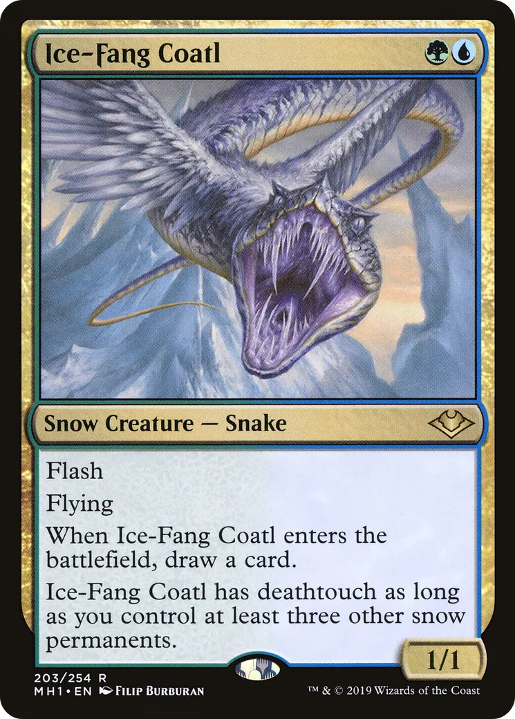 Ice-Fang Coatl — Modern Horizons — Magic: The Gathering