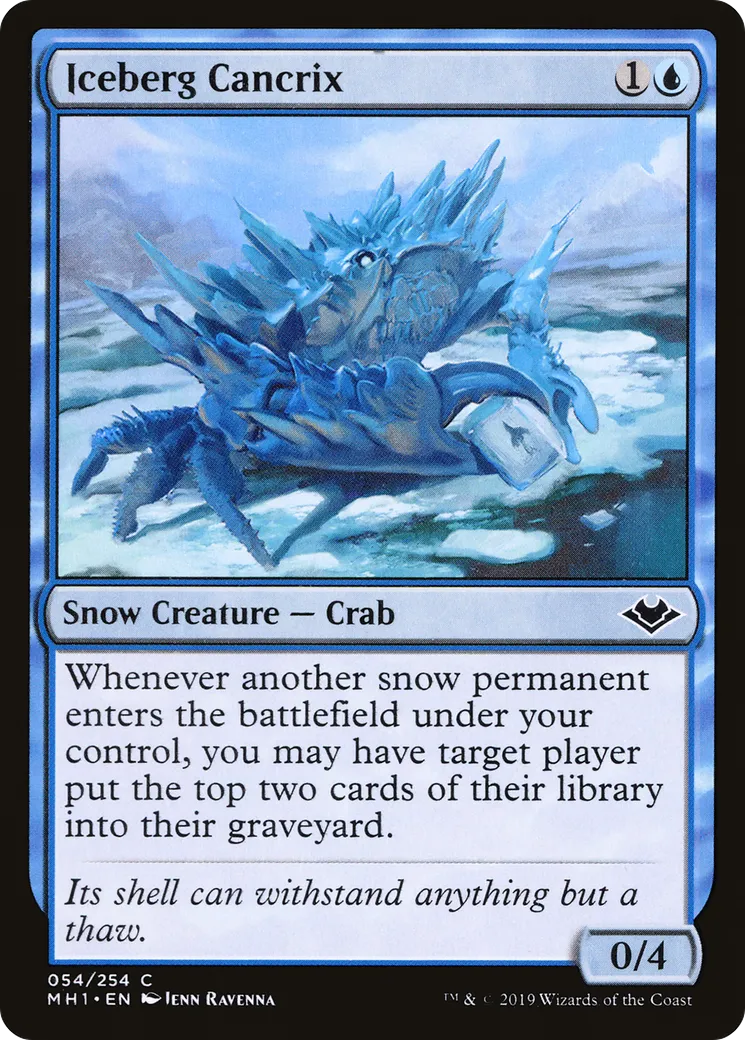 Iceberg Cancrix — Modern Horizons — Magic: The Gathering