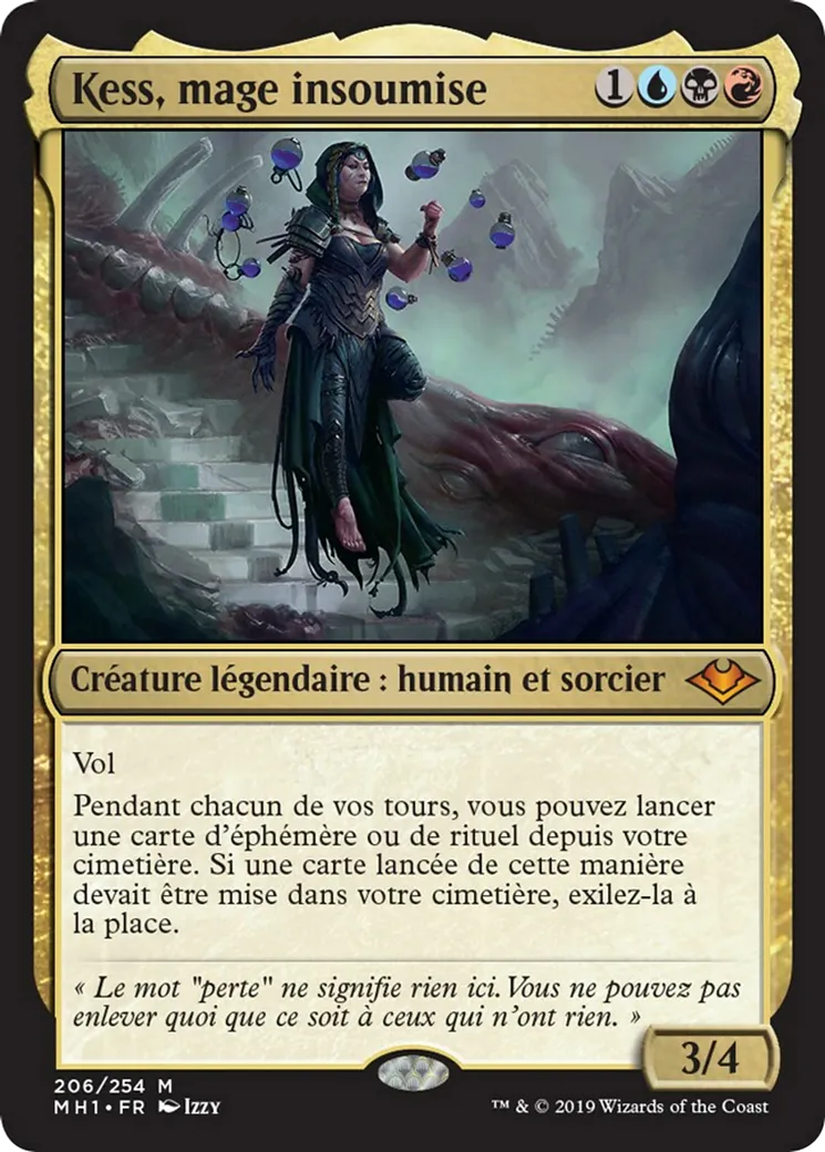 Kess, mage insoumise — Modern Horizons — Magic: The Gathering