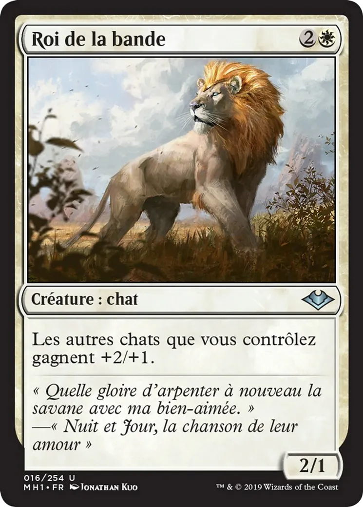 Roi de la bande — Modern Horizons — Magic: The Gathering