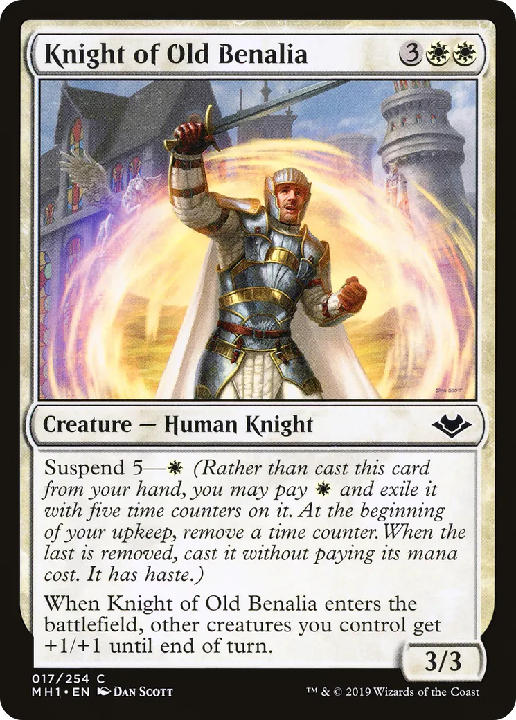 Chevalier de l'Ancienne Bénalia — Modern Horizons — Magic: The Gathering