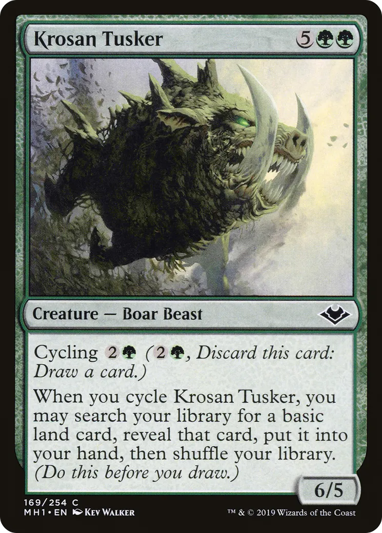 Terrocorne krosian — Modern Horizons — Magic: The Gathering