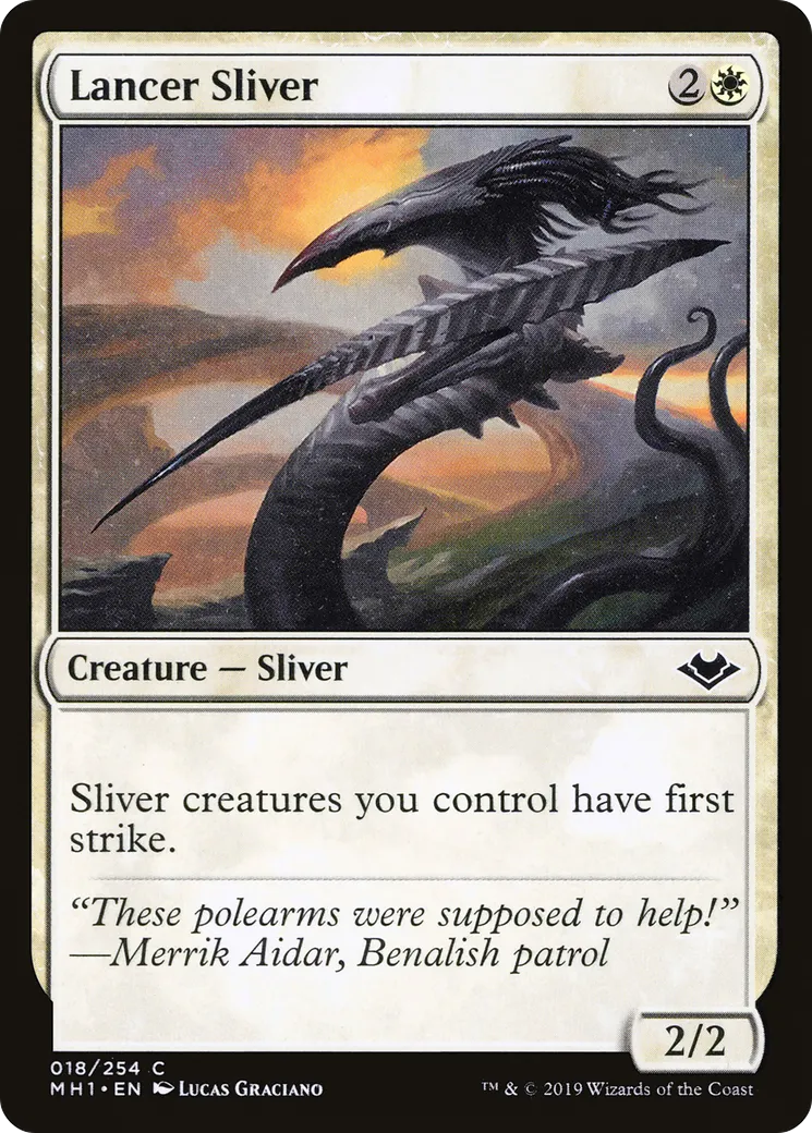 Slivoïde lancier — Modern Horizons — Magic: The Gathering