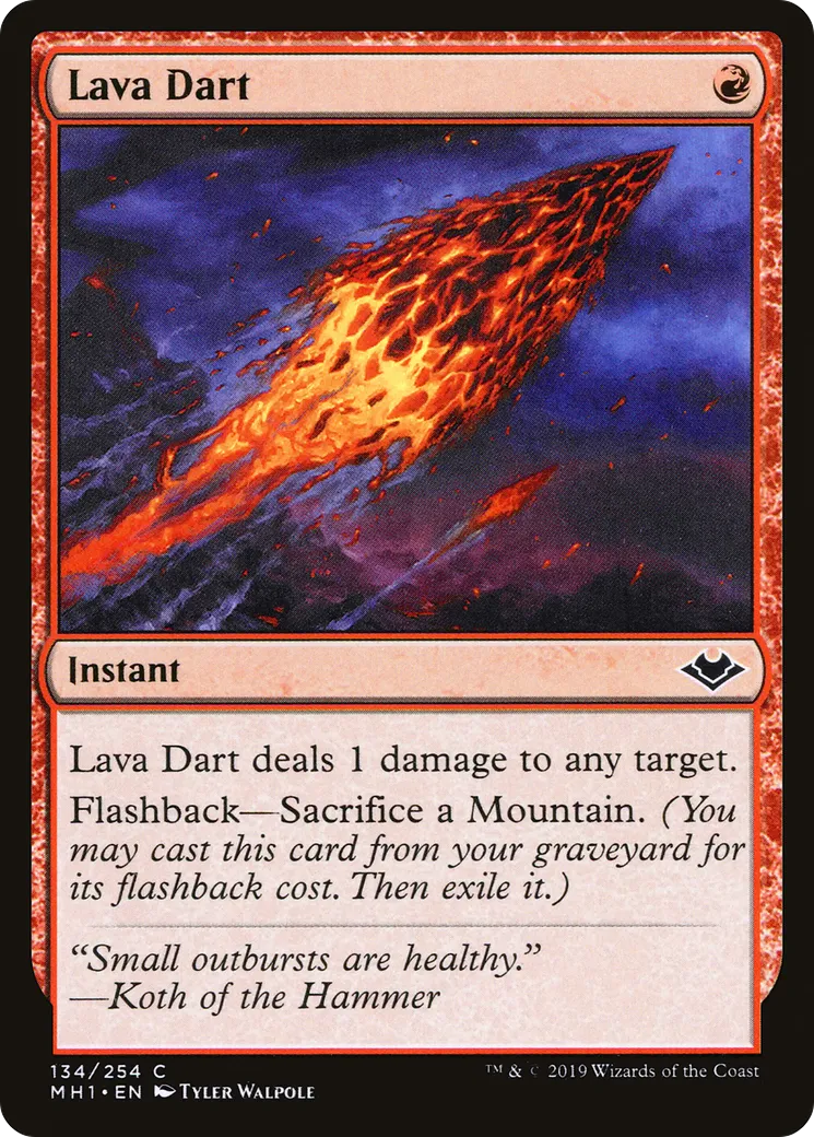 Lava Dart — Modern Horizons — Magic: The Gathering