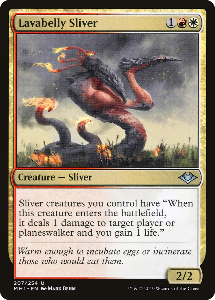Lavabelly Sliver — Modern Horizons — Magic: The Gathering