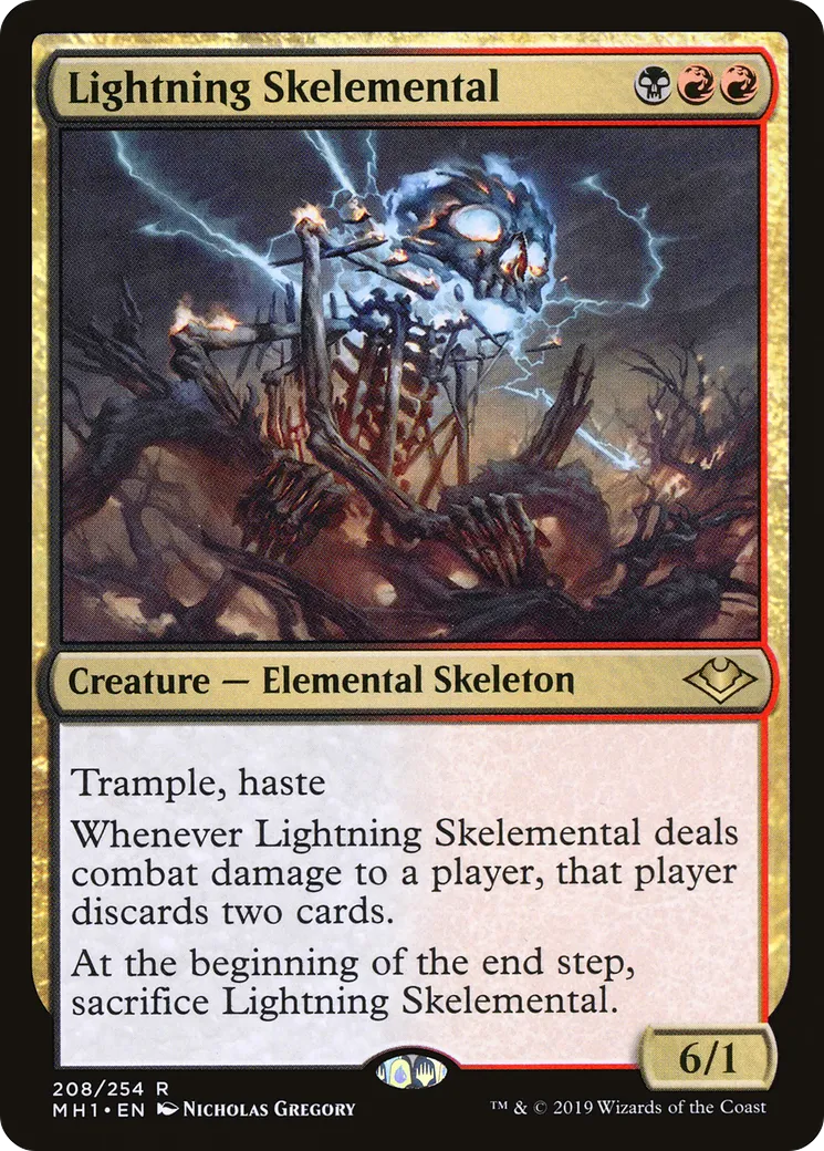 Lightning Skelemental — Modern Horizons — Magic: The Gathering