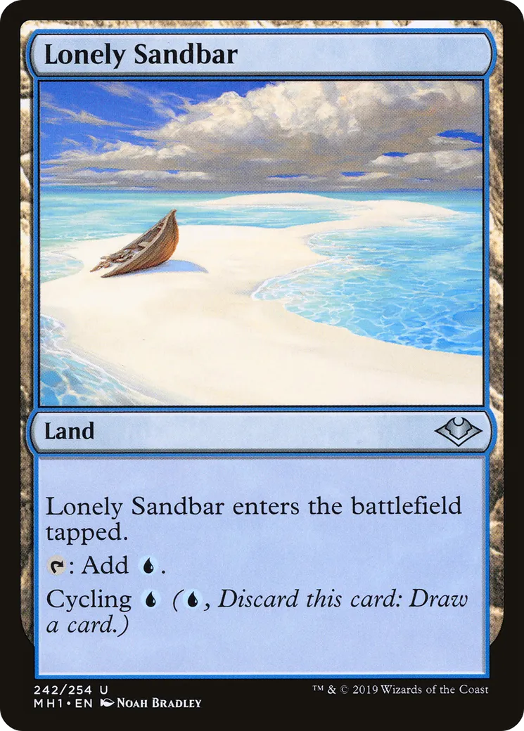 Banc de sable isolé — Modern Horizons — Magic: The Gathering