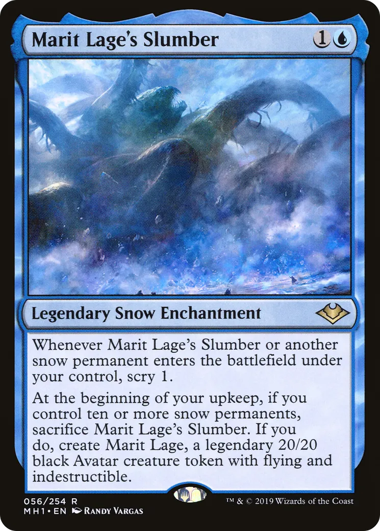 Marit Lage's Slumber — Modern Horizons — Magic: The Gathering