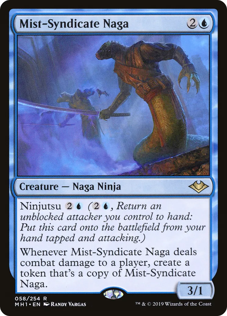 Mist-Syndicate Naga — Modern Horizons — Magic: The Gathering