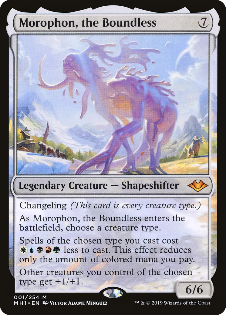 Morophon, the Boundless — Modern Horizons — Magic: The Gathering