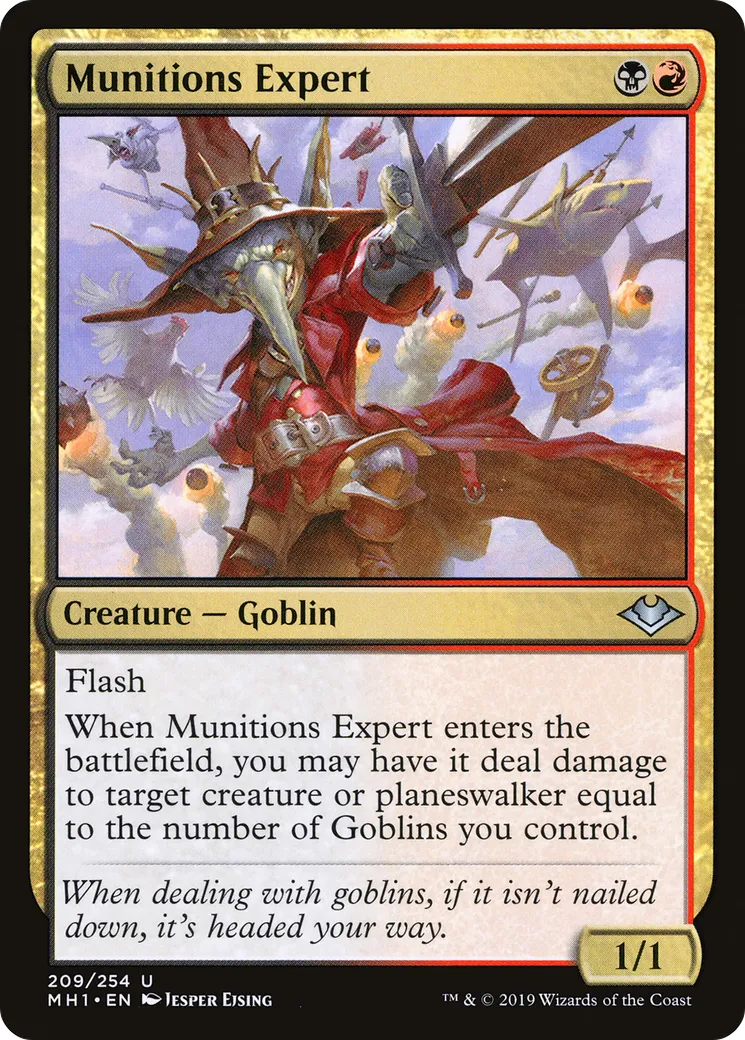 Expert en munitions — Modern Horizons — Magic: The Gathering