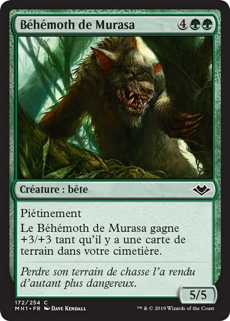 Béhémoth de Murasa — Modern Horizons — Magic: The Gathering