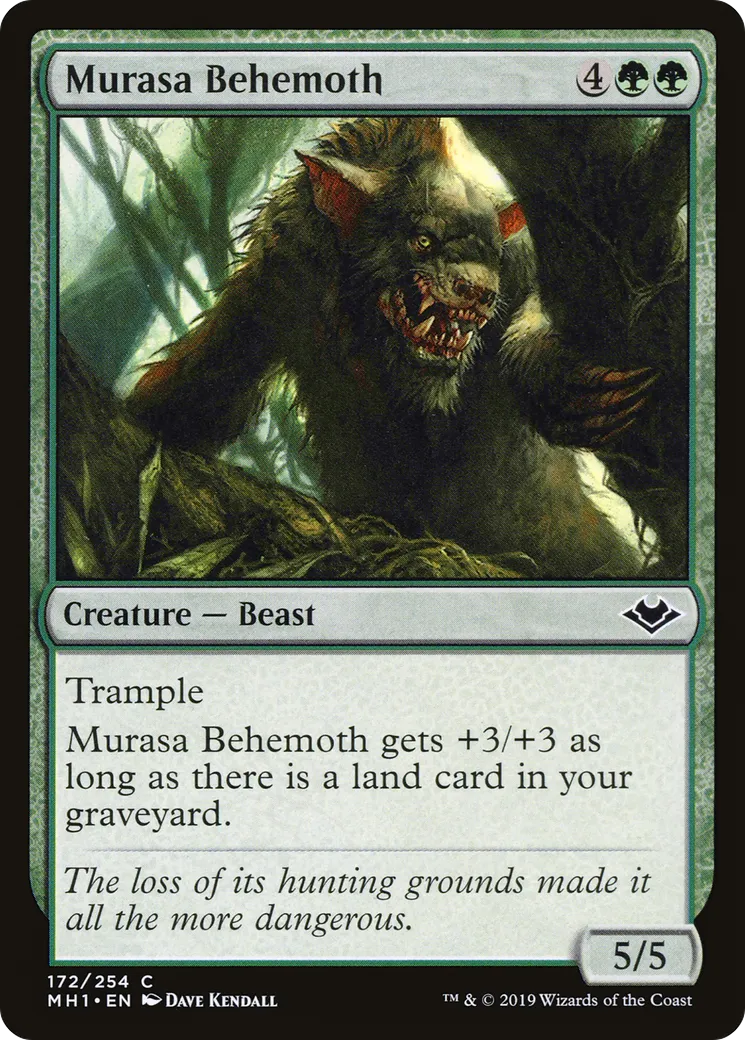 Béhémoth de Murasa — Modern Horizons — Magic: The Gathering