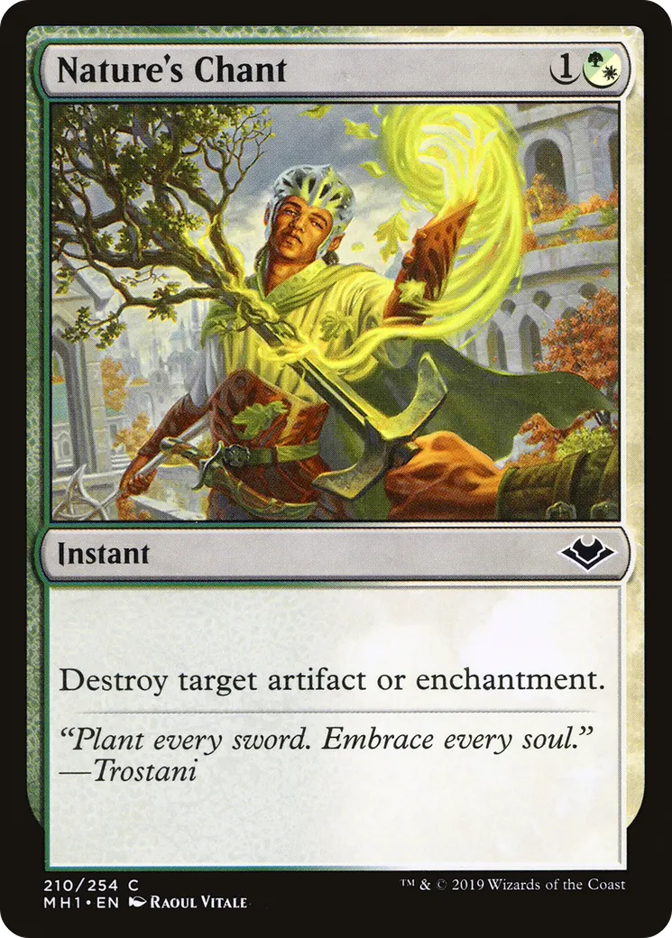 Chant de la nature — Modern Horizons — Magic: The Gathering