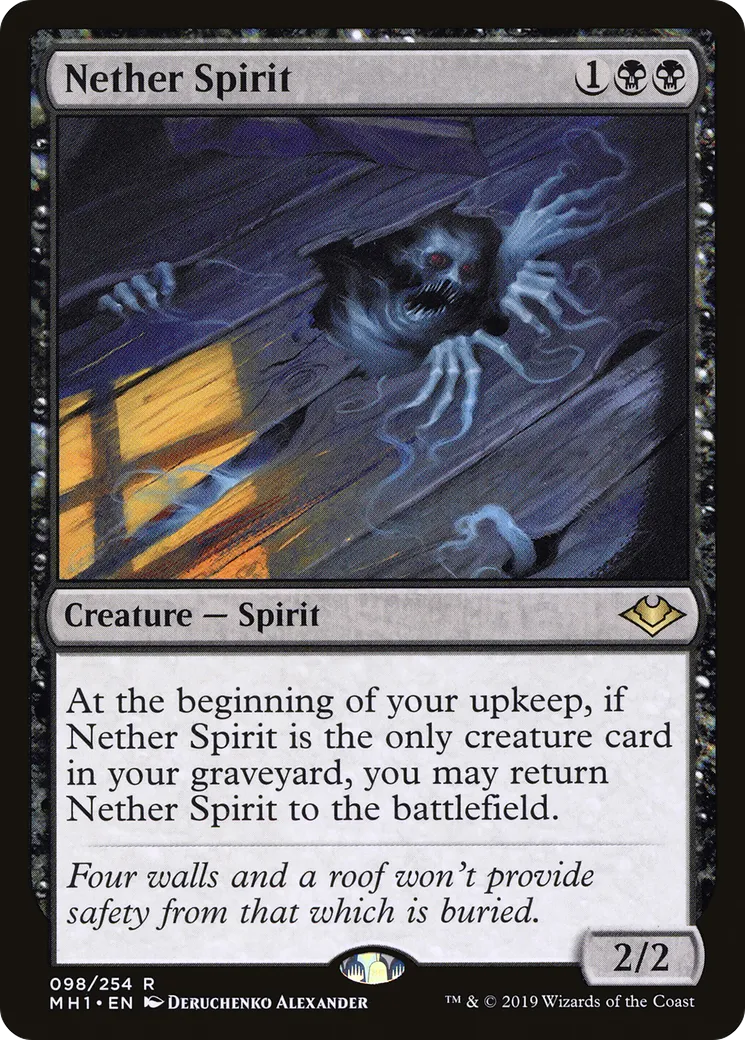 Nether Spirit — Modern Horizons — Magic: The Gathering