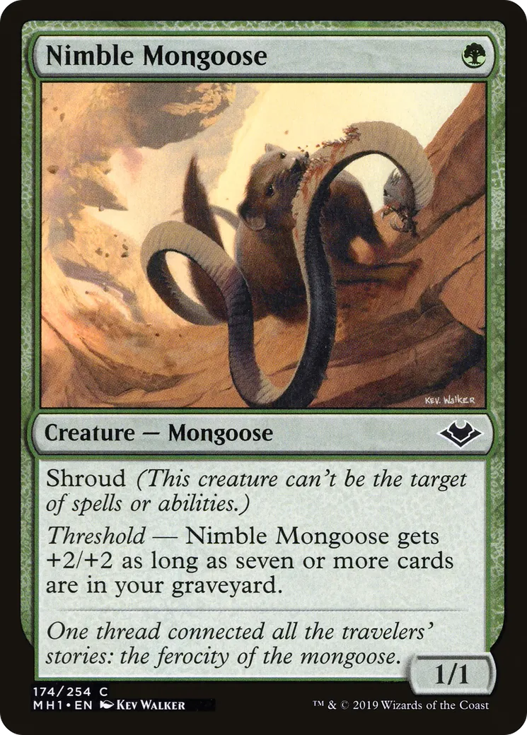 Mangouste agile — Modern Horizons — Magic: The Gathering