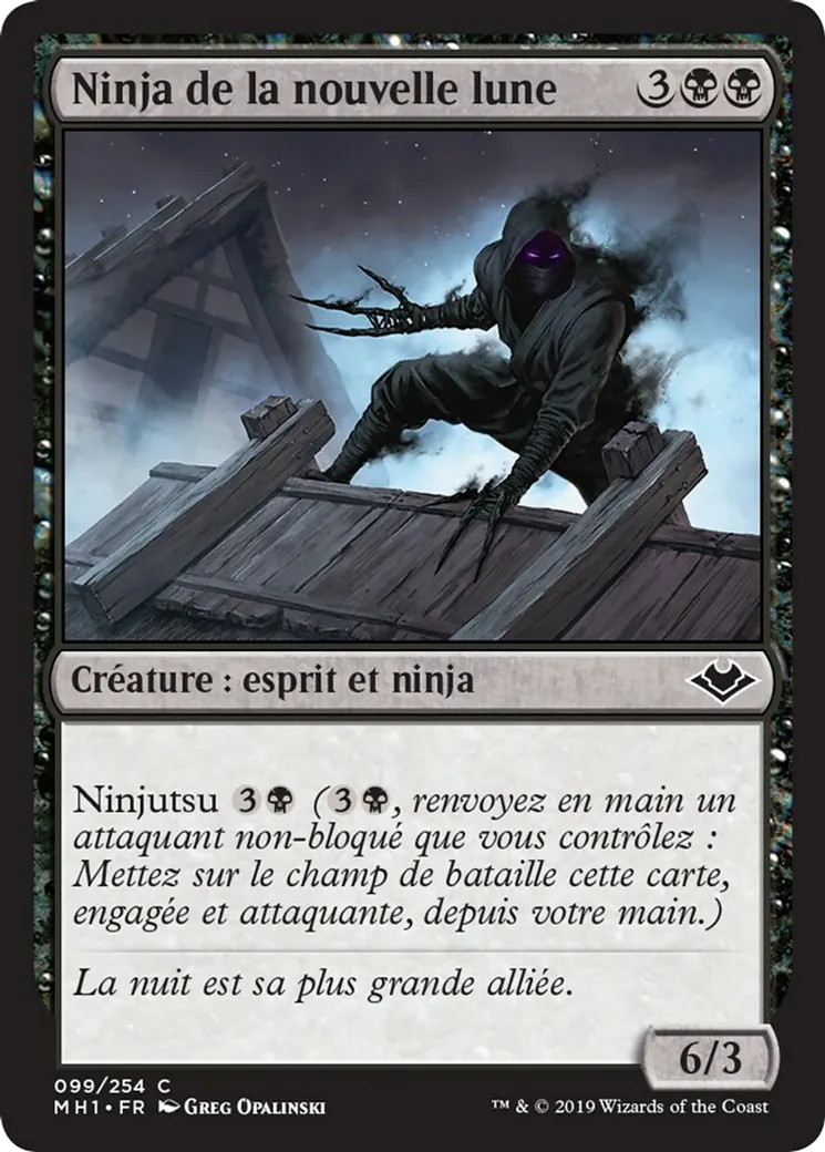 Ninja de la nouvelle lune — Modern Horizons — Magic: The Gathering