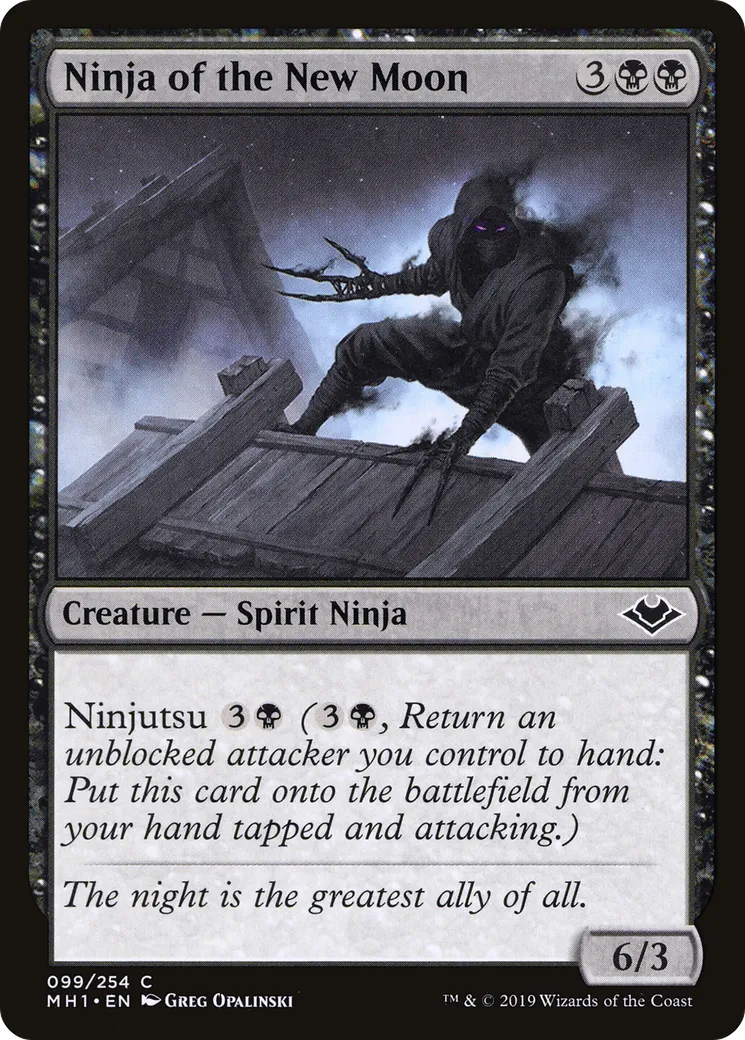 Ninja de la nouvelle lune — Modern Horizons — Magic: The Gathering