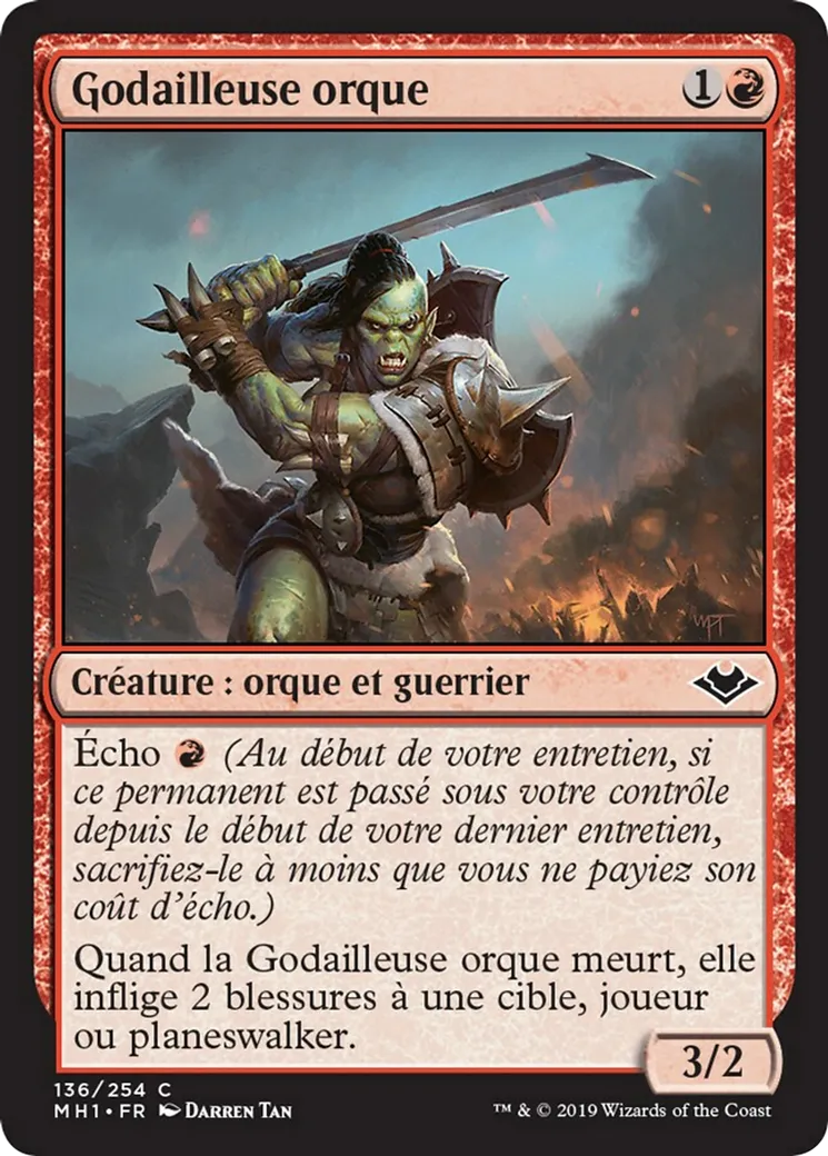 Godailleuse orque — Modern Horizons — Magic: The Gathering
