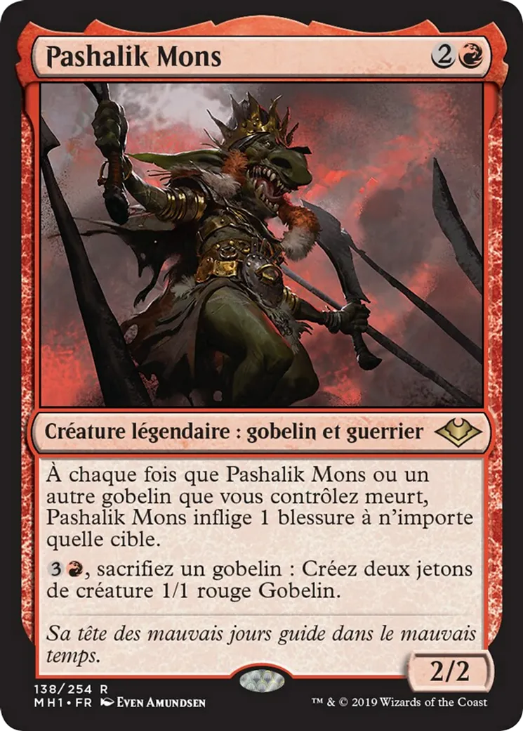 Pashalik Mons — Modern Horizons — Magic: The Gathering