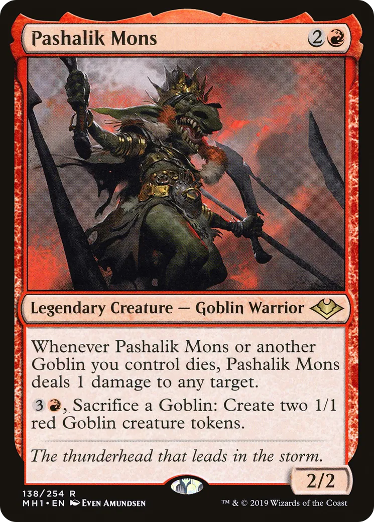 Pashalik Mons — Modern Horizons — Magic: The Gathering