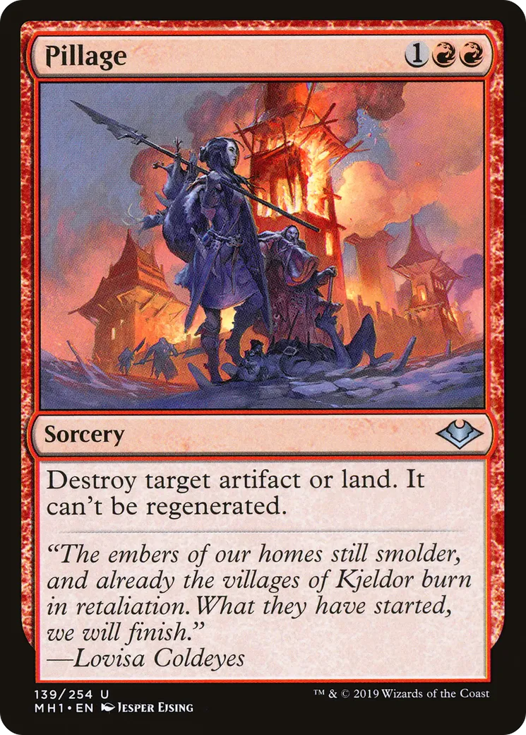 Pillage — Modern Horizons — Magic: The Gathering