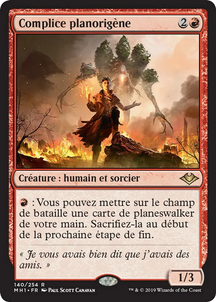 Complice planorigène — Modern Horizons — Magic: The Gathering