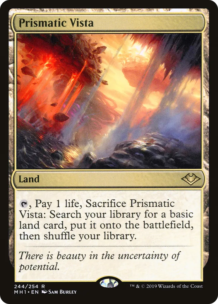 Prismatic Vista — Modern Horizons — Magic: The Gathering
