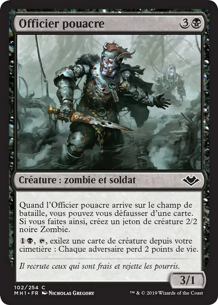 Officier pouacre — Modern Horizons — Magic: The Gathering