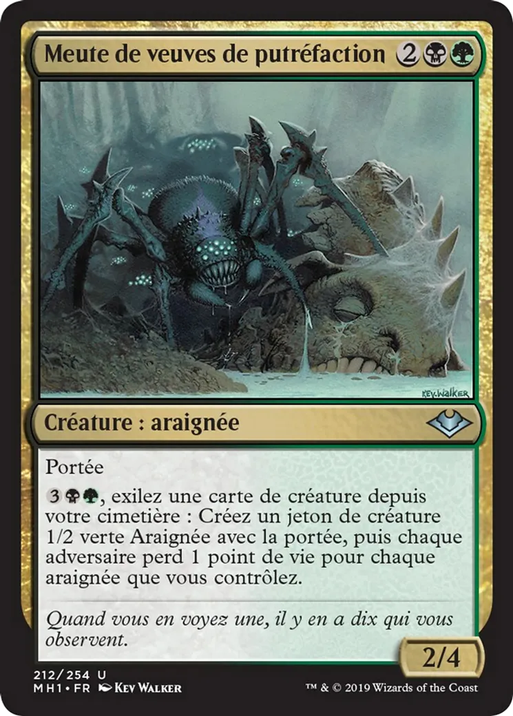 Meute de veuves de putréfaction — Modern Horizons — Magic: The Gathering