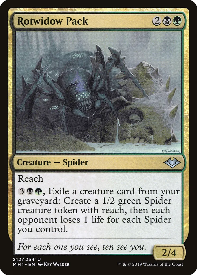 Meute de veuves de putréfaction — Modern Horizons — Magic: The Gathering