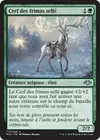 Product image for Cerf des frimas sellé