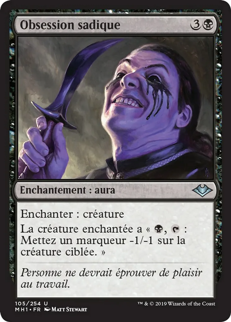 Obsession sadique — Modern Horizons — Magic: The Gathering