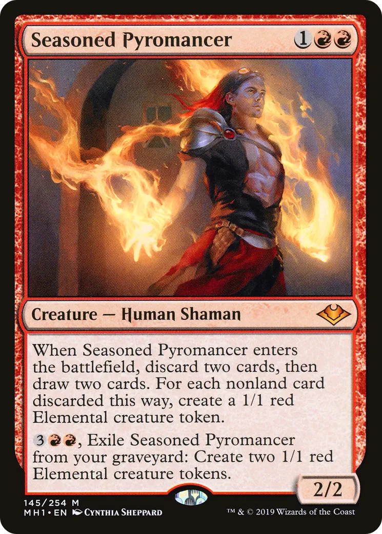 Pyromancien aguerri — Modern Horizons — Magic: The Gathering