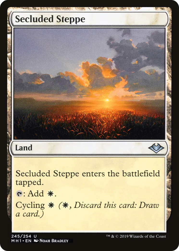 Secluded Steppe — Modern Horizons — Magic: The Gathering