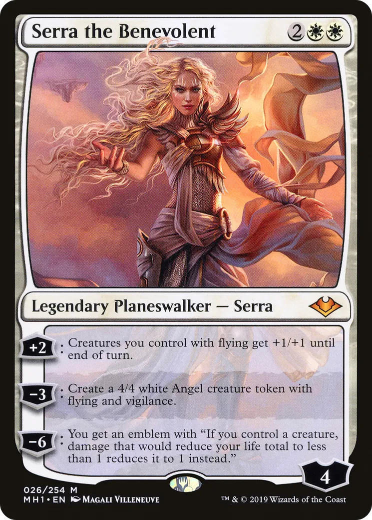 Serra the Benevolent — Modern Horizons — Magic: The Gathering