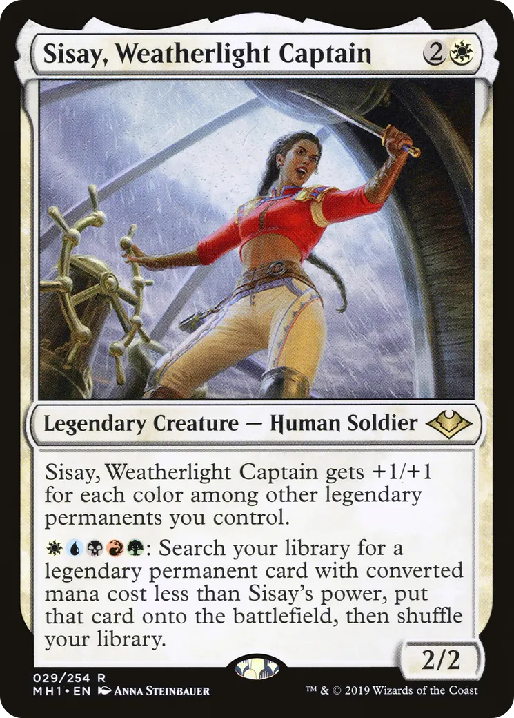 Sisay, Weatherlight Captain — Modern Horizons — Magic: The Gathering