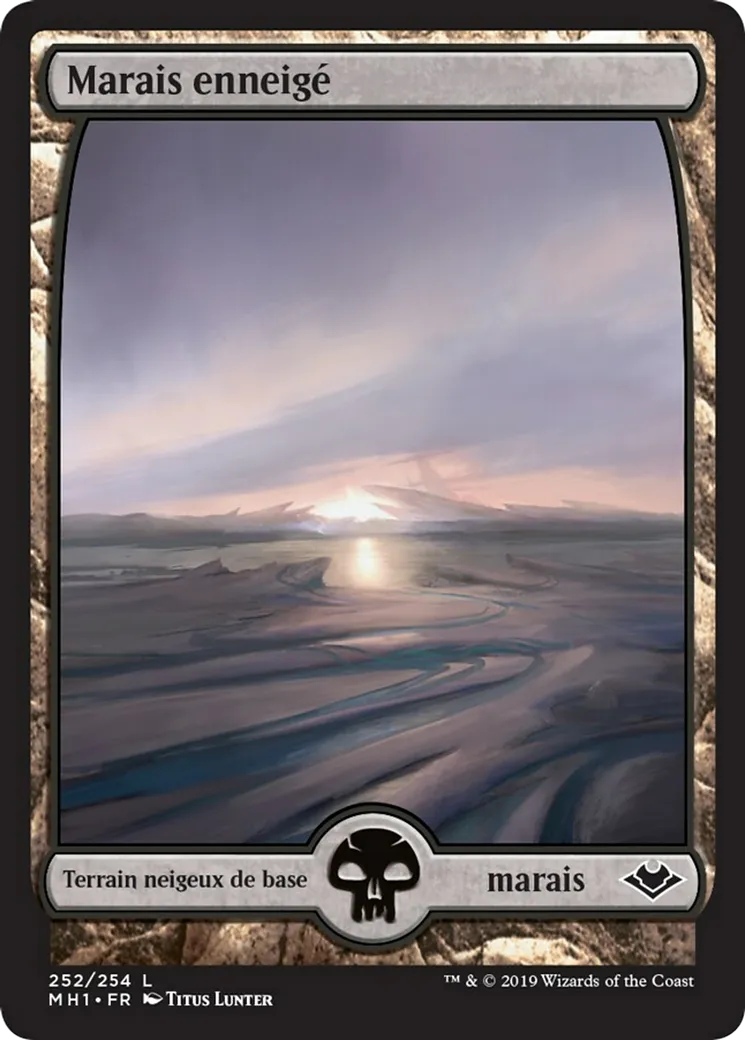 Marais enneigé — Modern Horizons — Magic: The Gathering