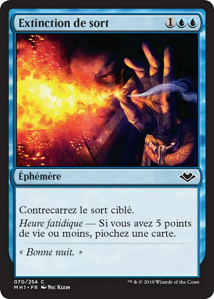 Extinction de sort — Modern Horizons — Magic: The Gathering