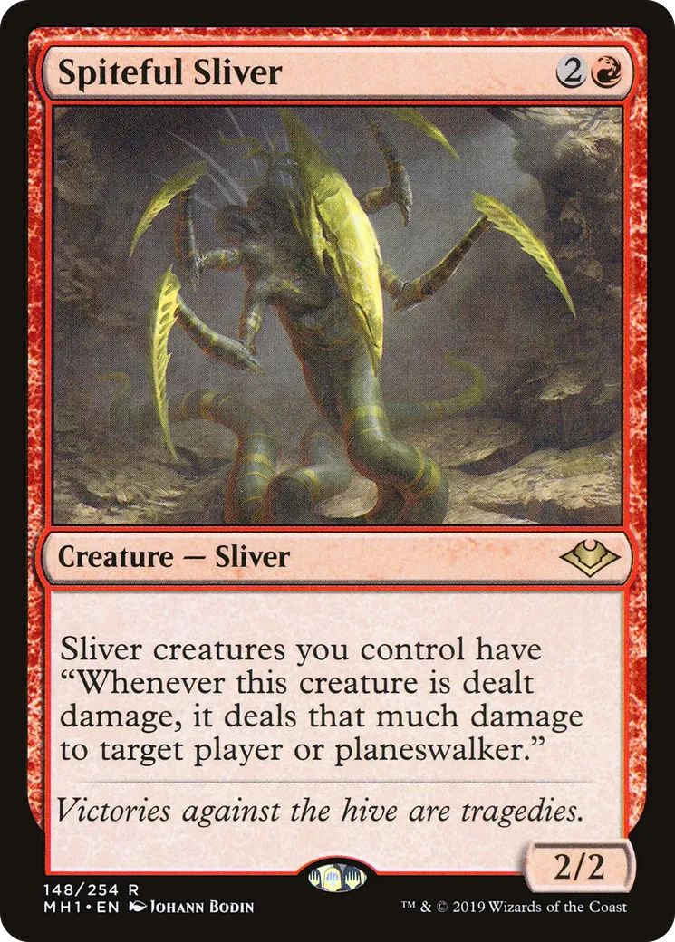 Spiteful Sliver — Modern Horizons — Magic: The Gathering