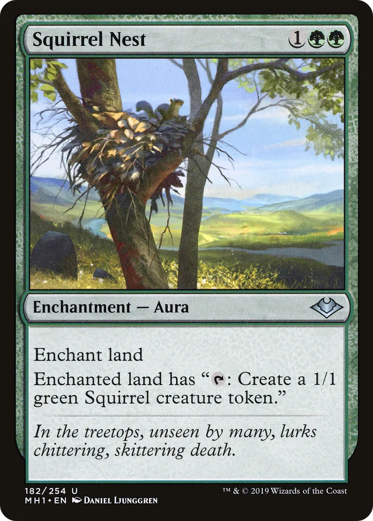 Squirrel Nest — Modern Horizons — Magic: The Gathering