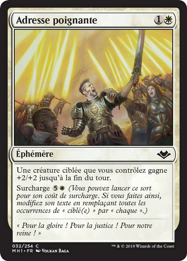Adresse poignante — Modern Horizons — Magic: The Gathering