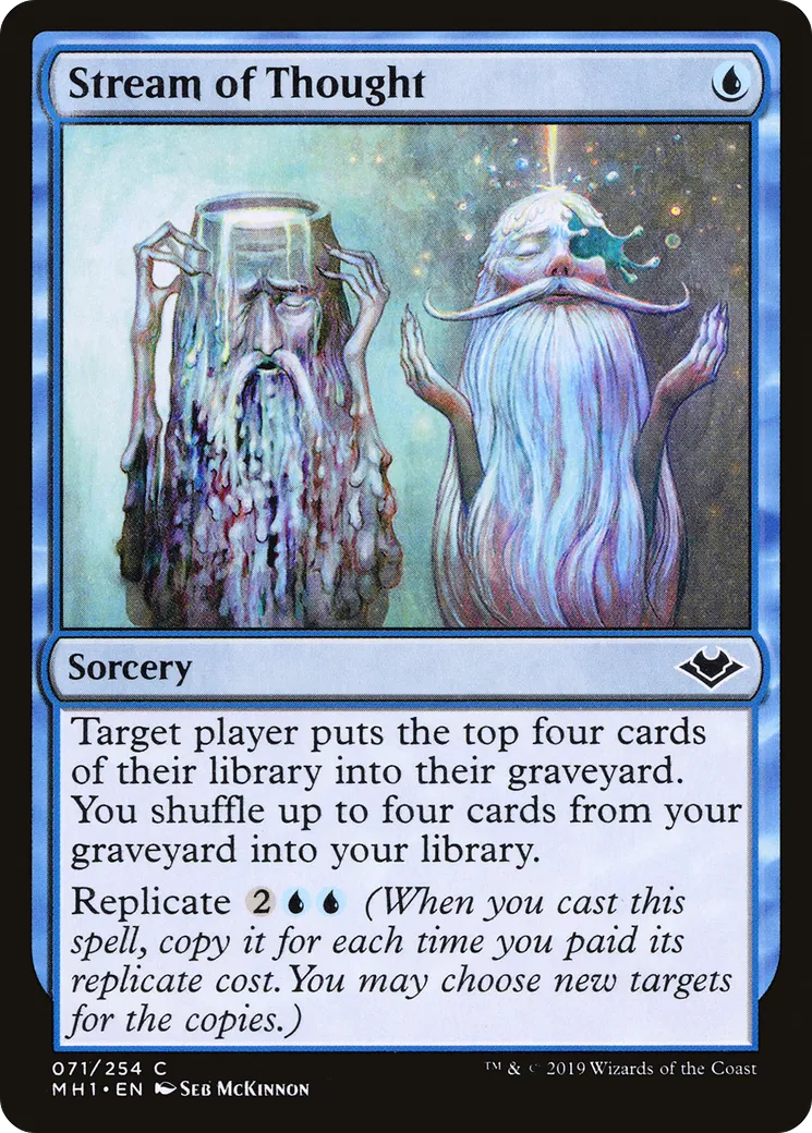 Source de pensée — Modern Horizons — Magic: The Gathering